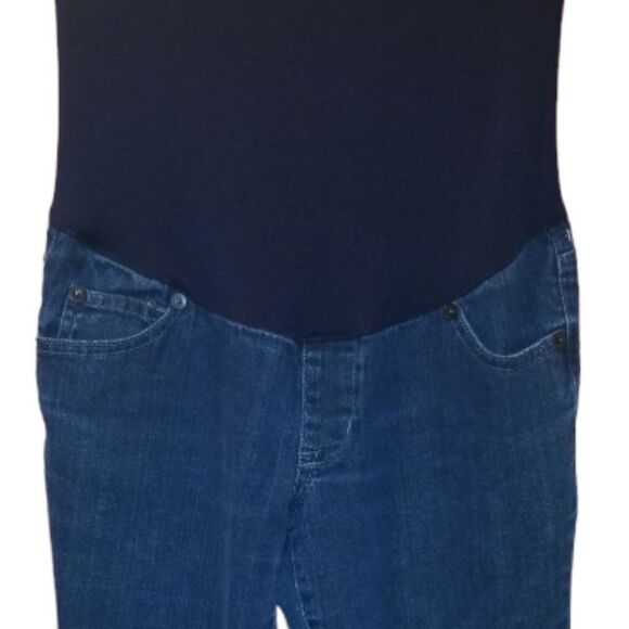 Liz Lange for Target Maternity Jeans with Panel Size 2 - Picture 2 of 8